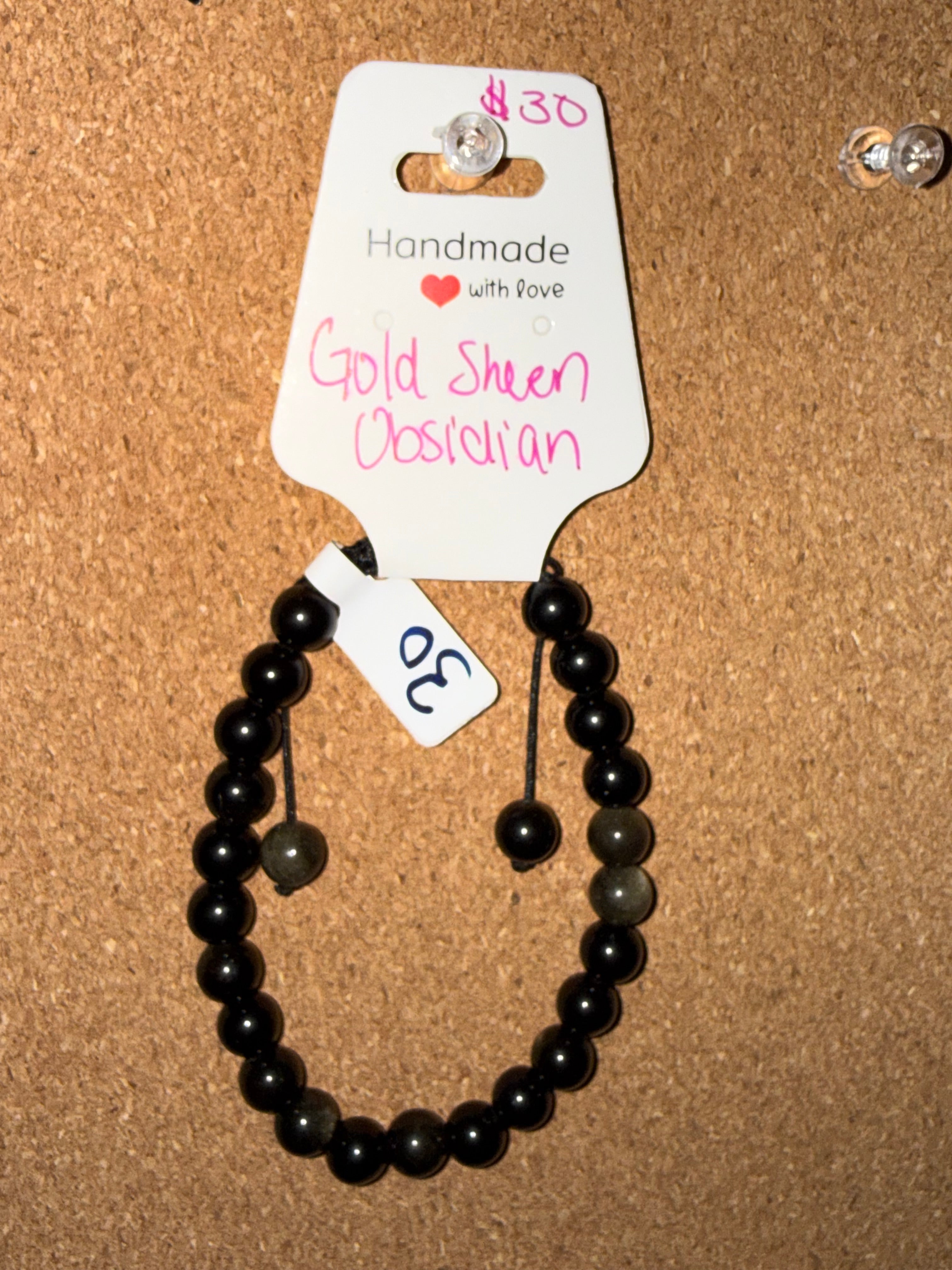 Macramé stone bracelets