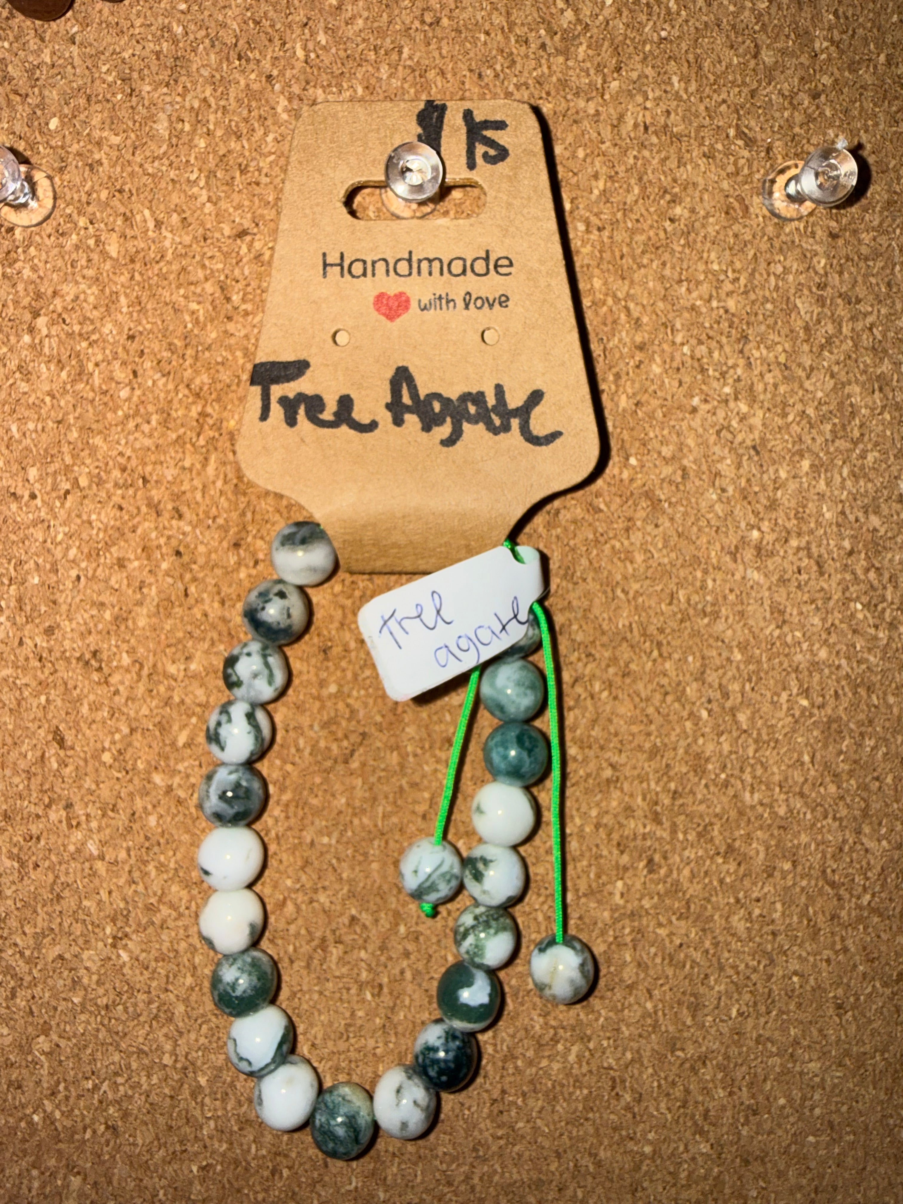 Macramé stone bracelets