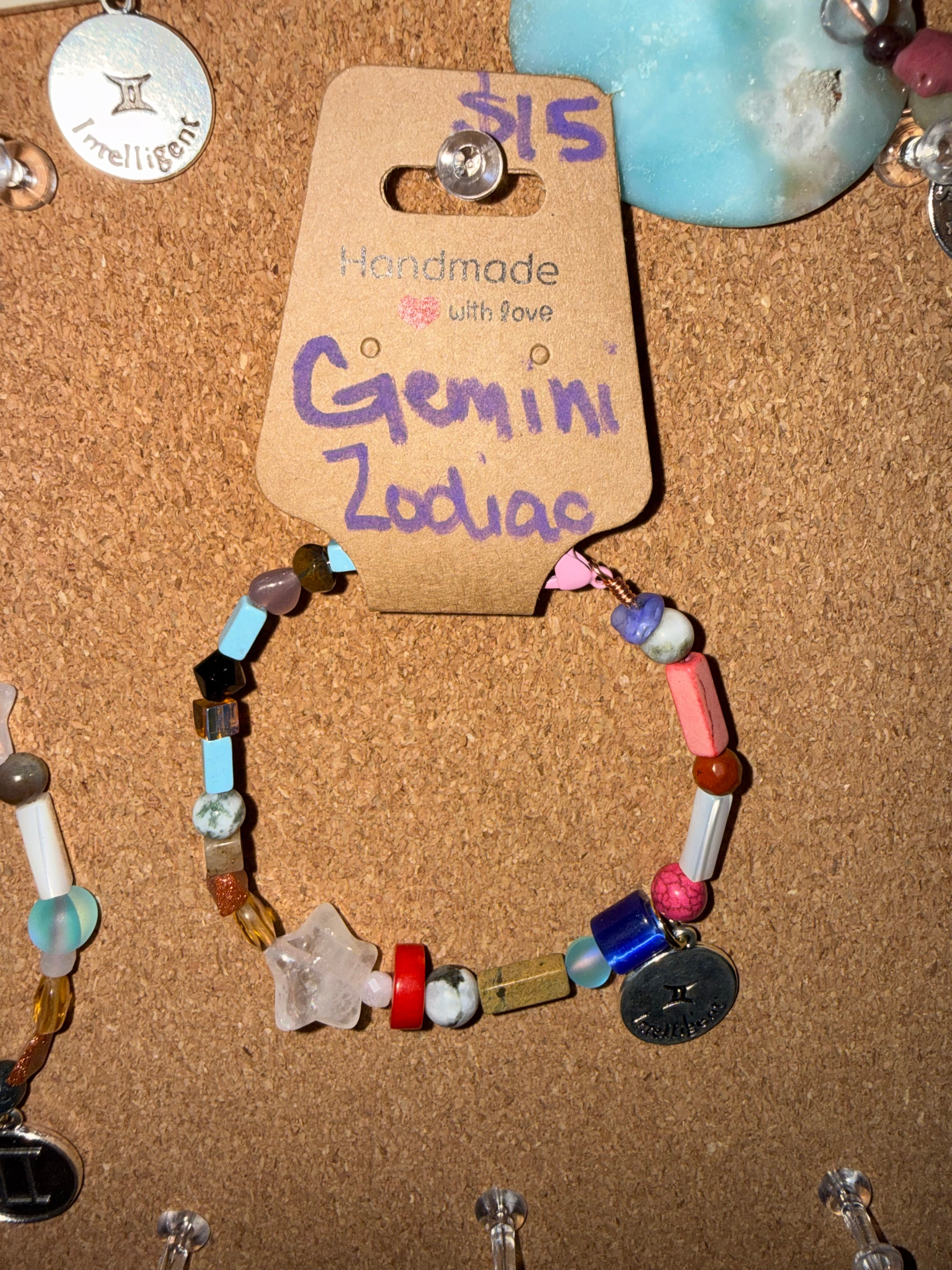 Gemini zodiac bracelets