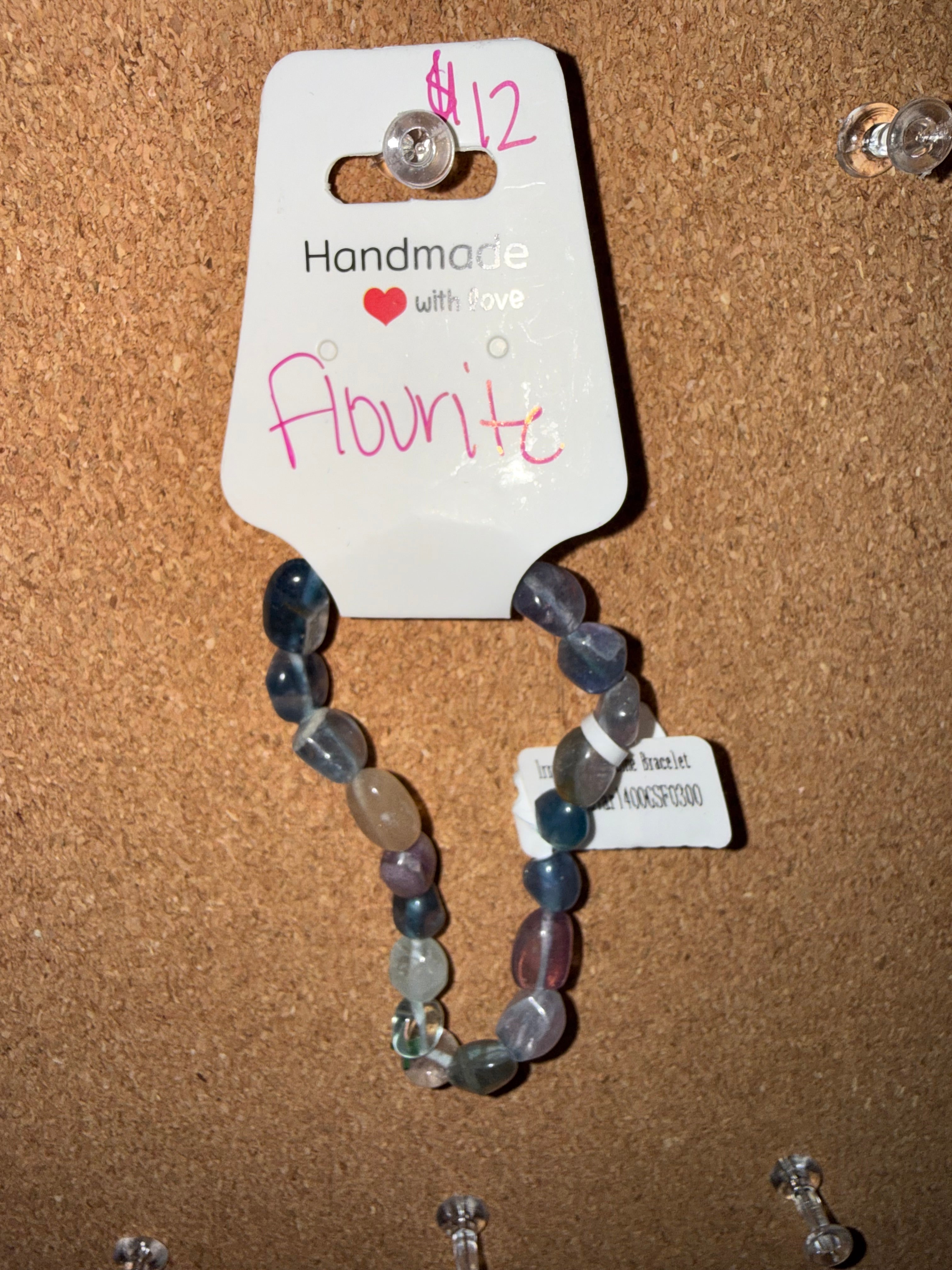 Assorted stone bracelets ￼