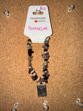 Assorted stone bracelets ￼