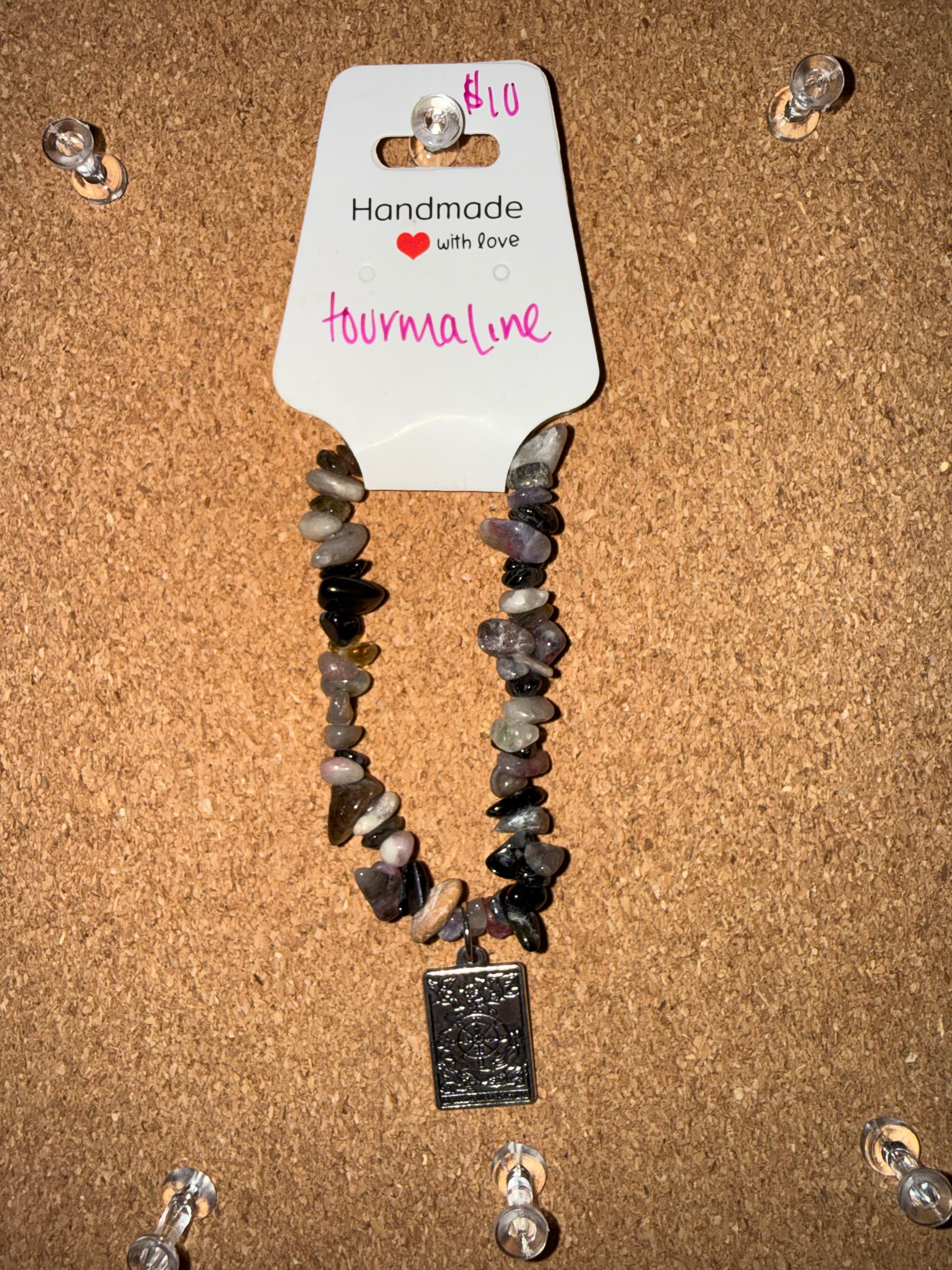Assorted stone bracelets ￼