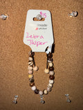 Macramé stone bracelets