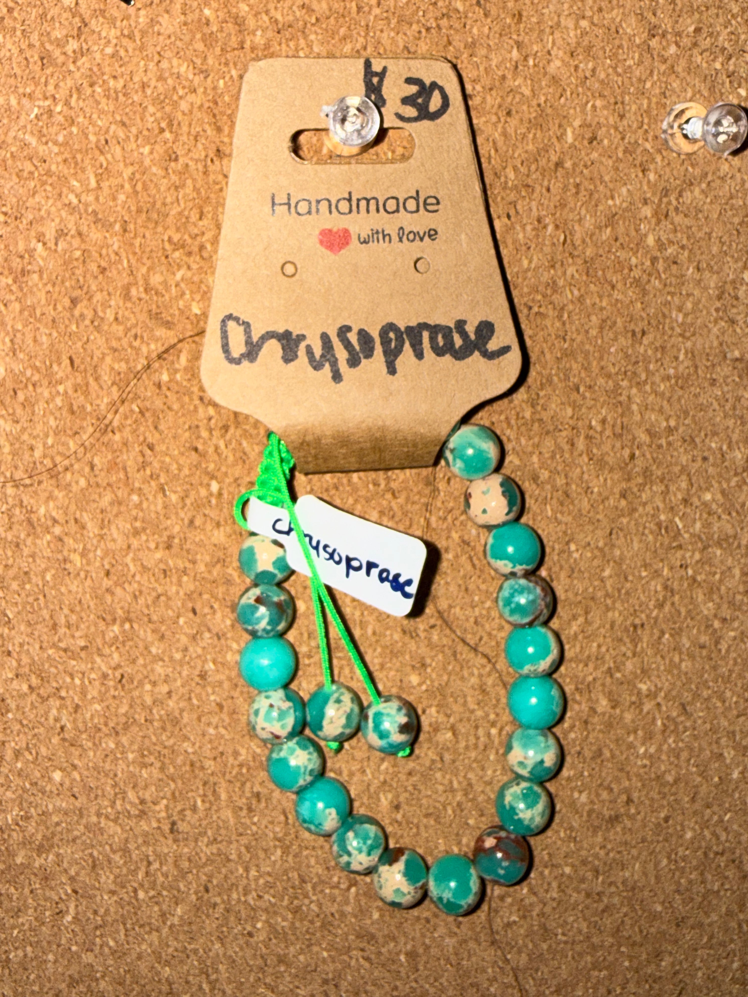 Macramé stone bracelets