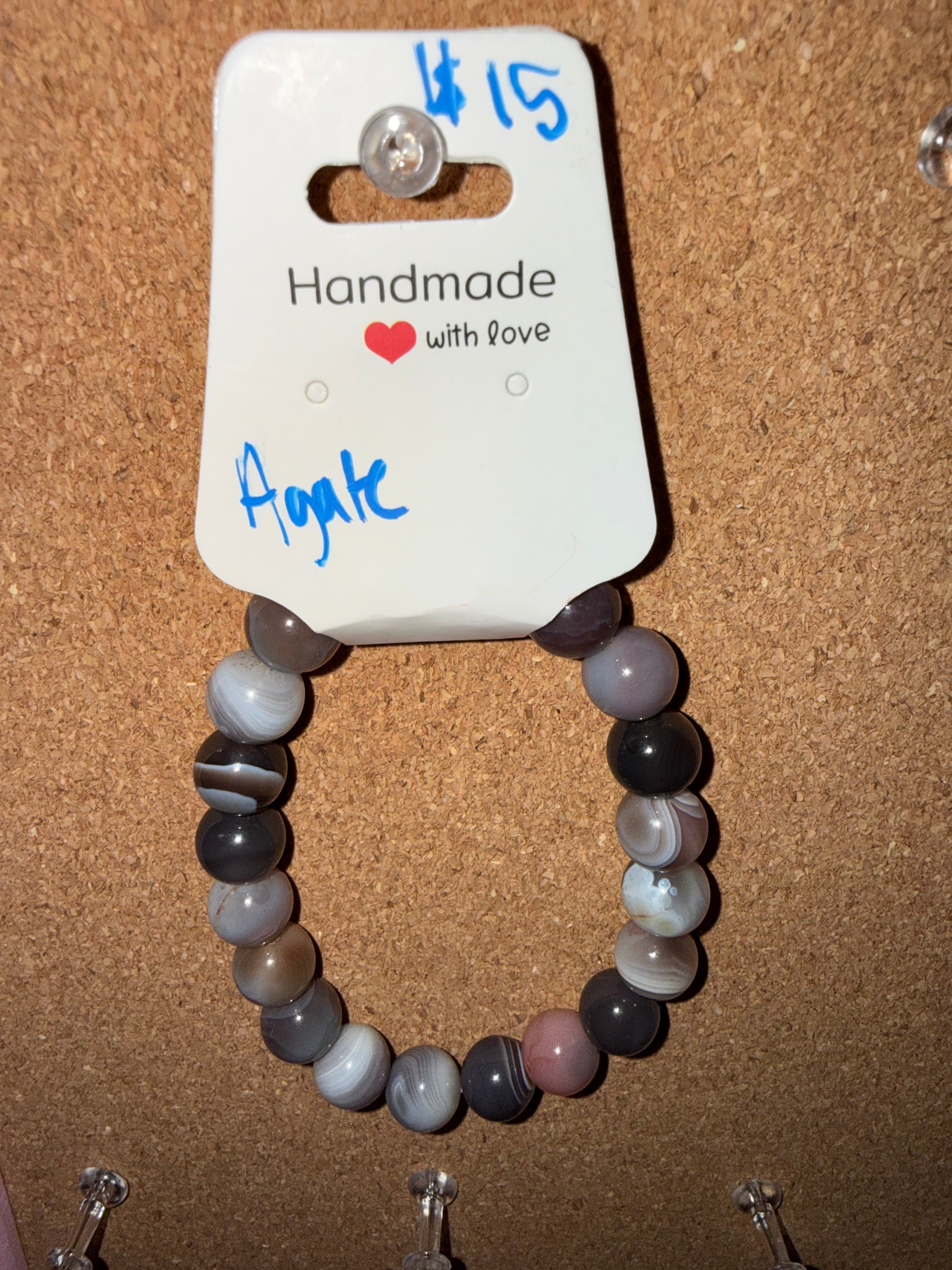 Assorted bracelets 10 mm +