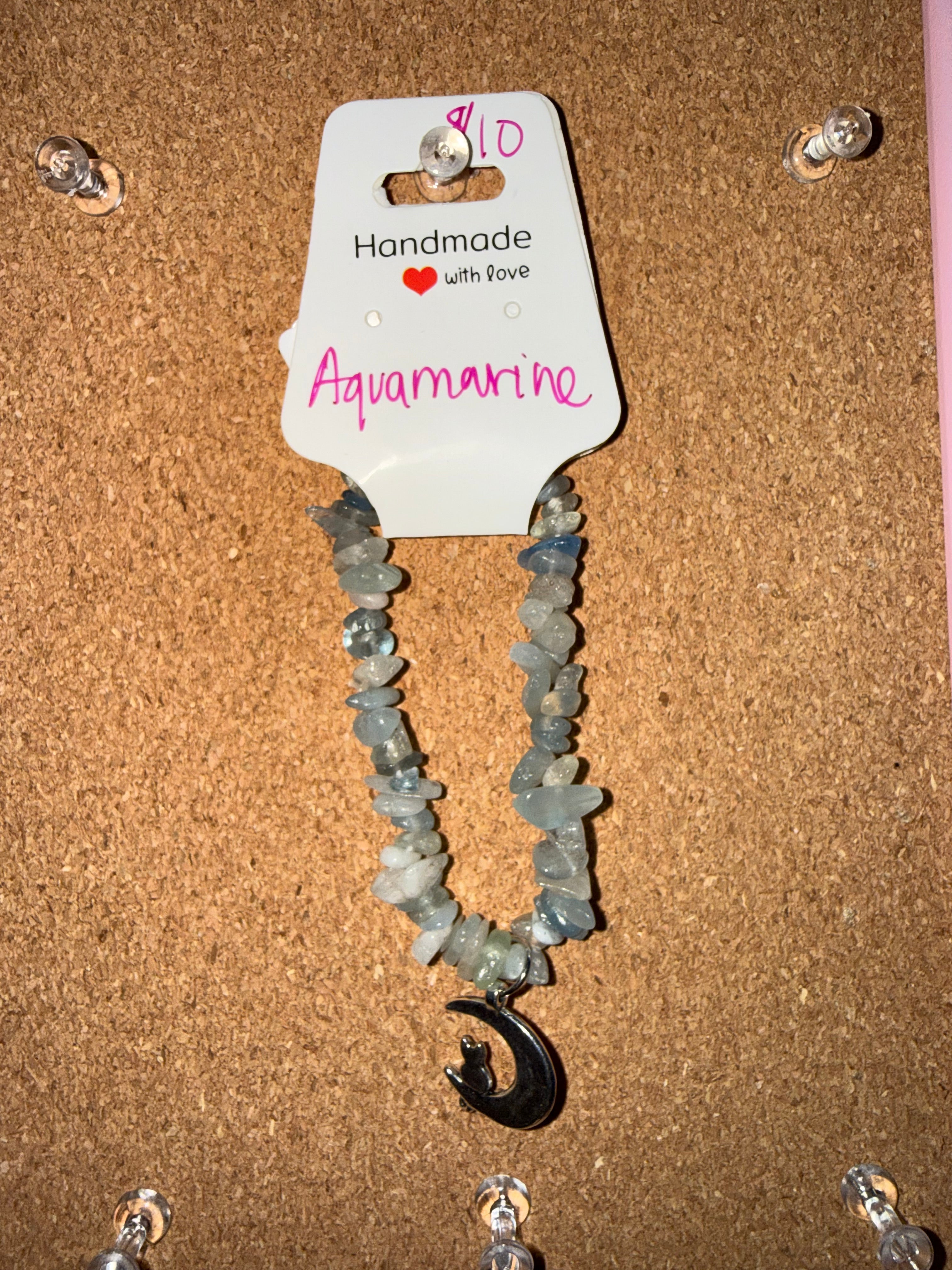 Assorted stone bracelets ￼