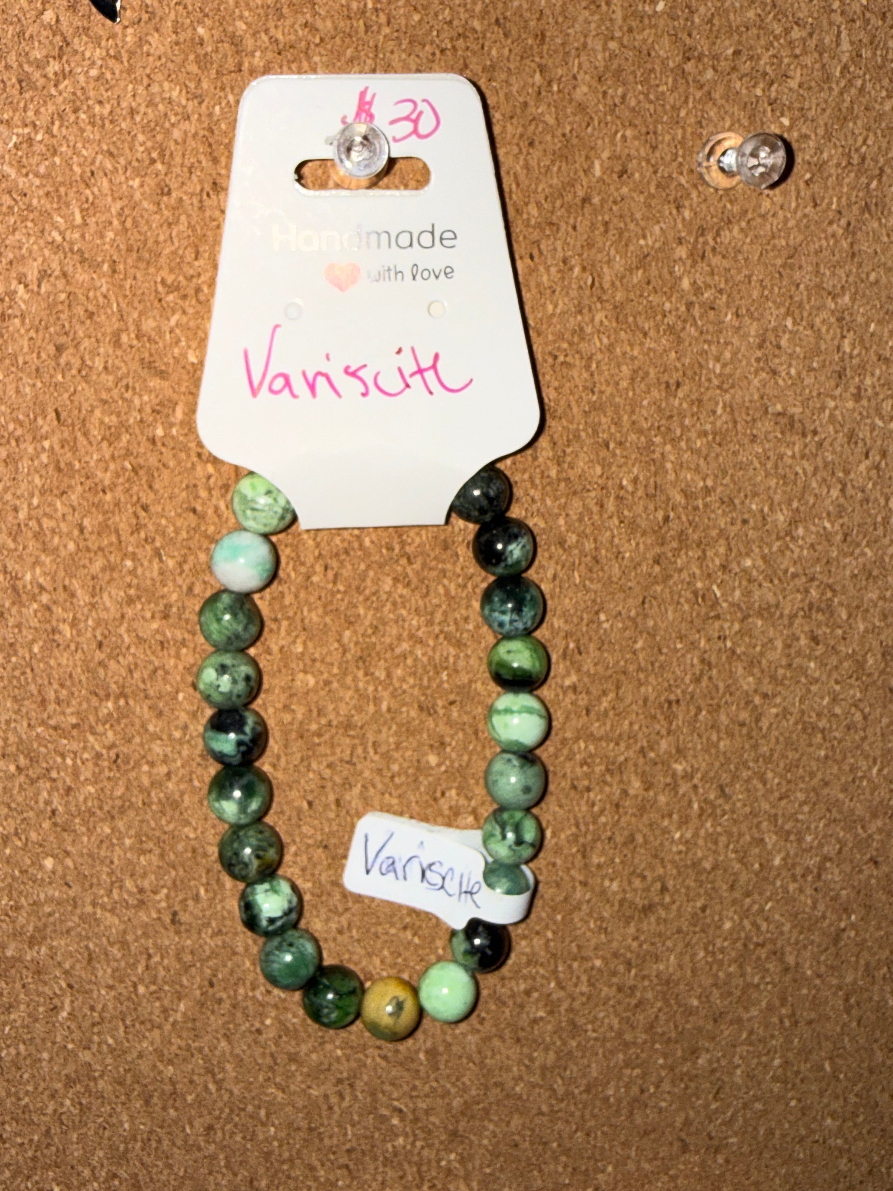Macramé stone bracelets