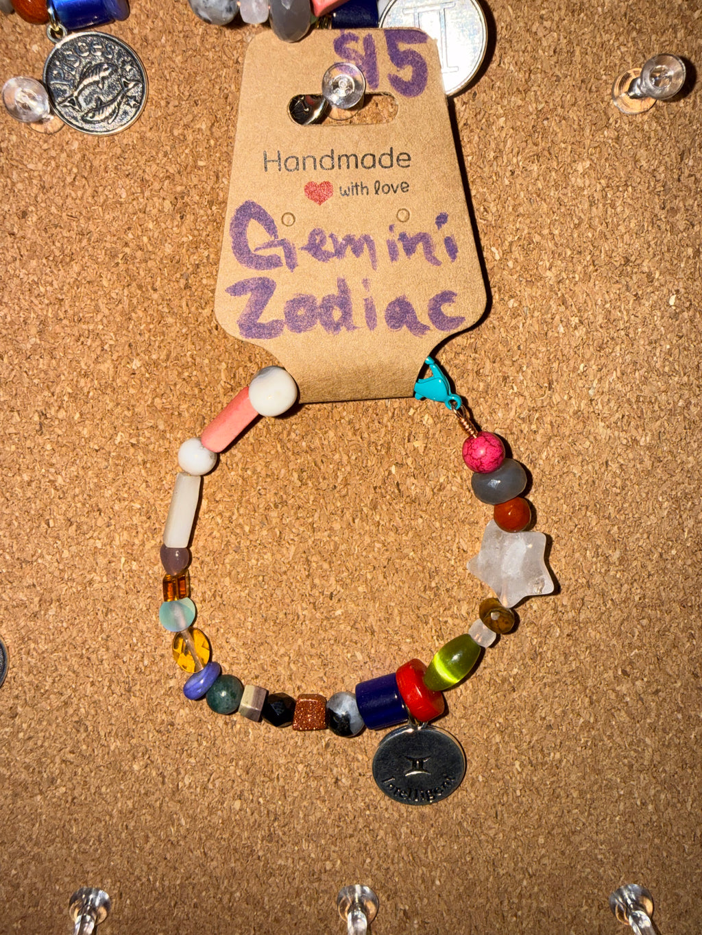 Gemini zodiac bracelets