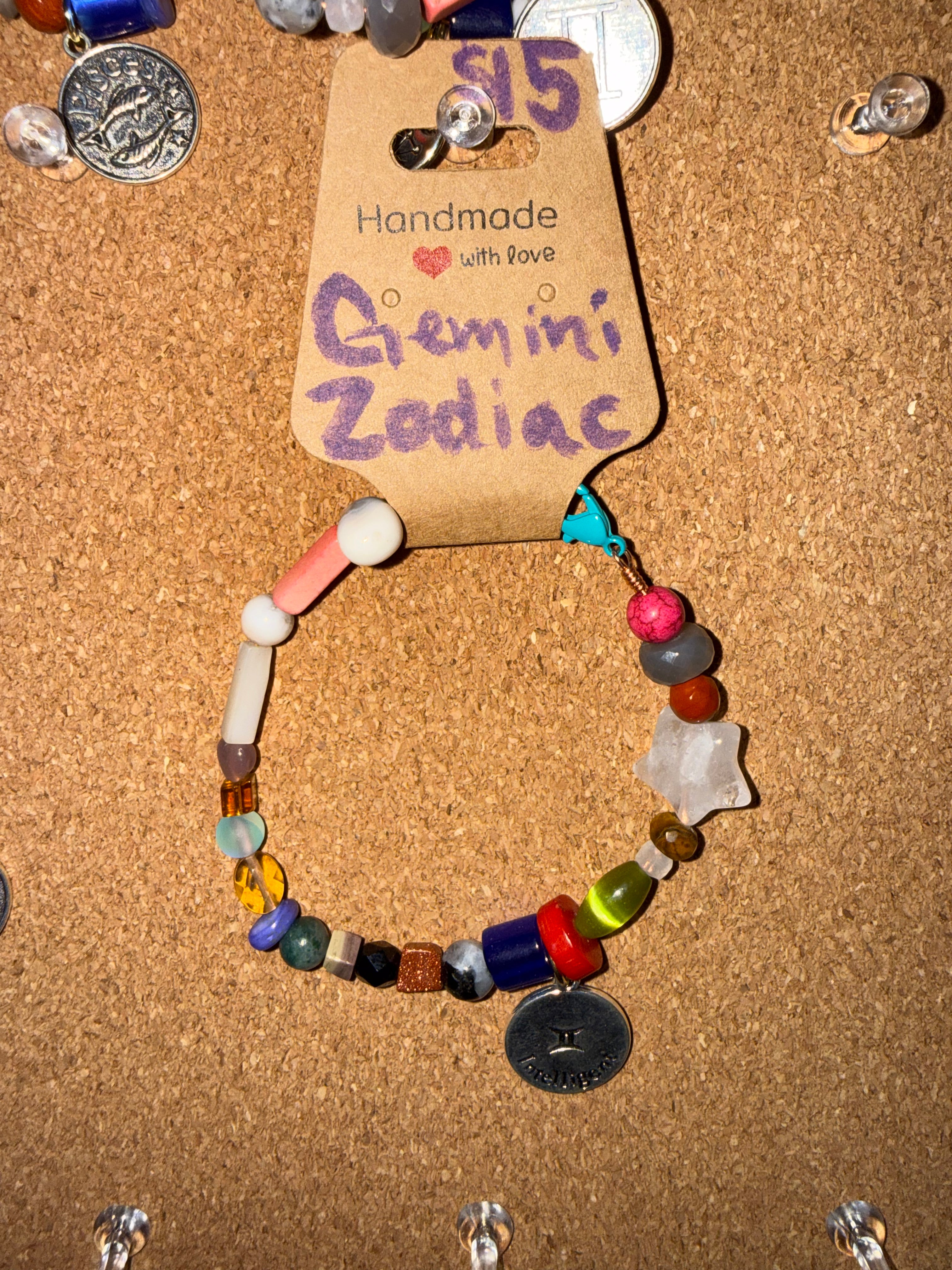 Gemini zodiac bracelets