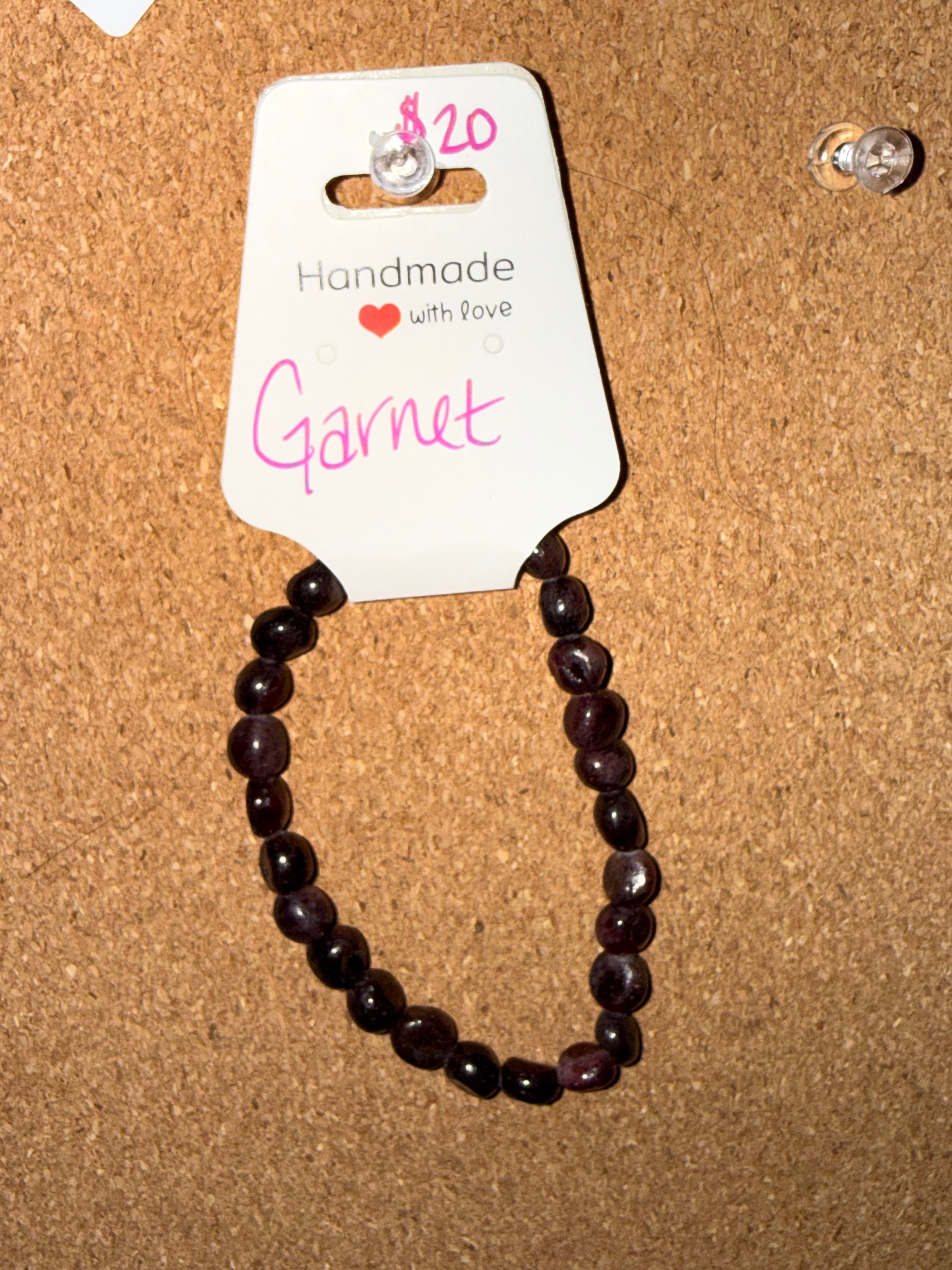 Garnet bracelet