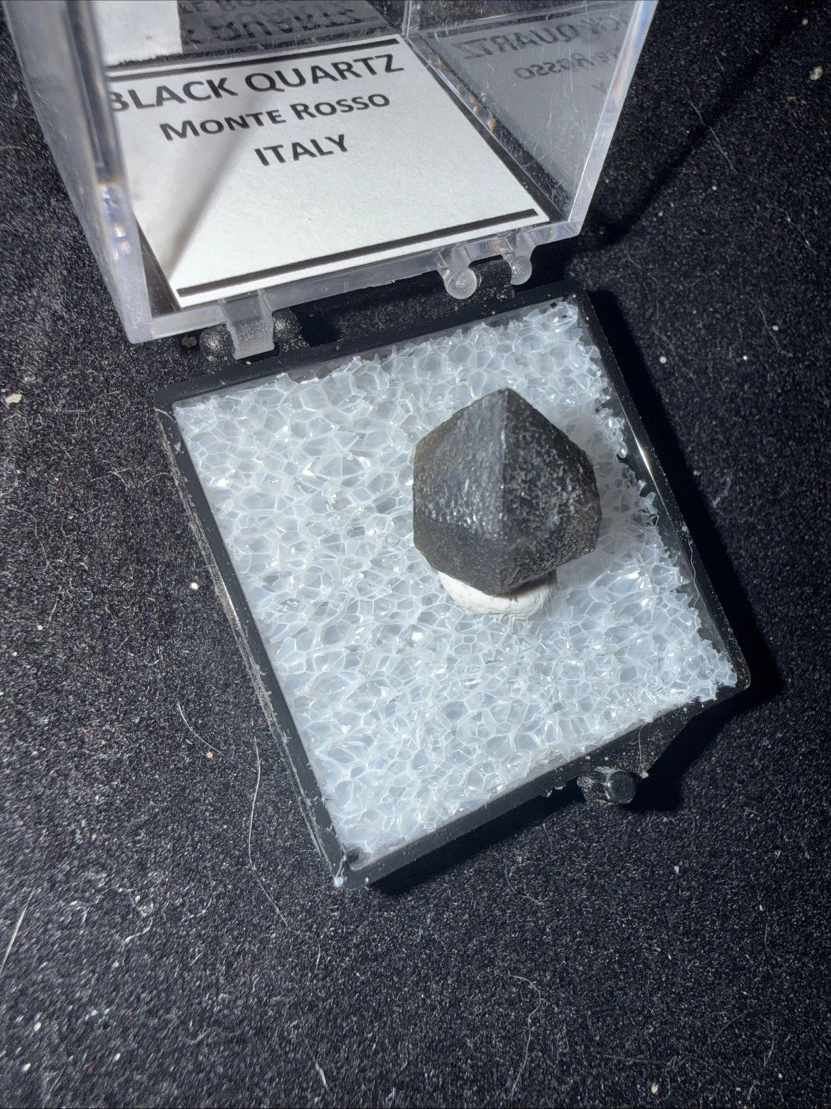 Black Quartz Monte Rosso Italy