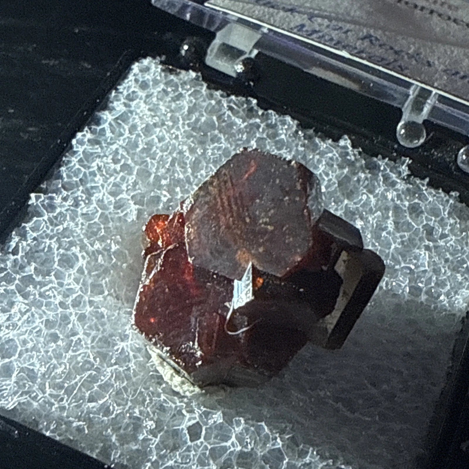 #3 Lustrous Vanadinite Crystals - Mibladen District, Midelt Province, Morocco