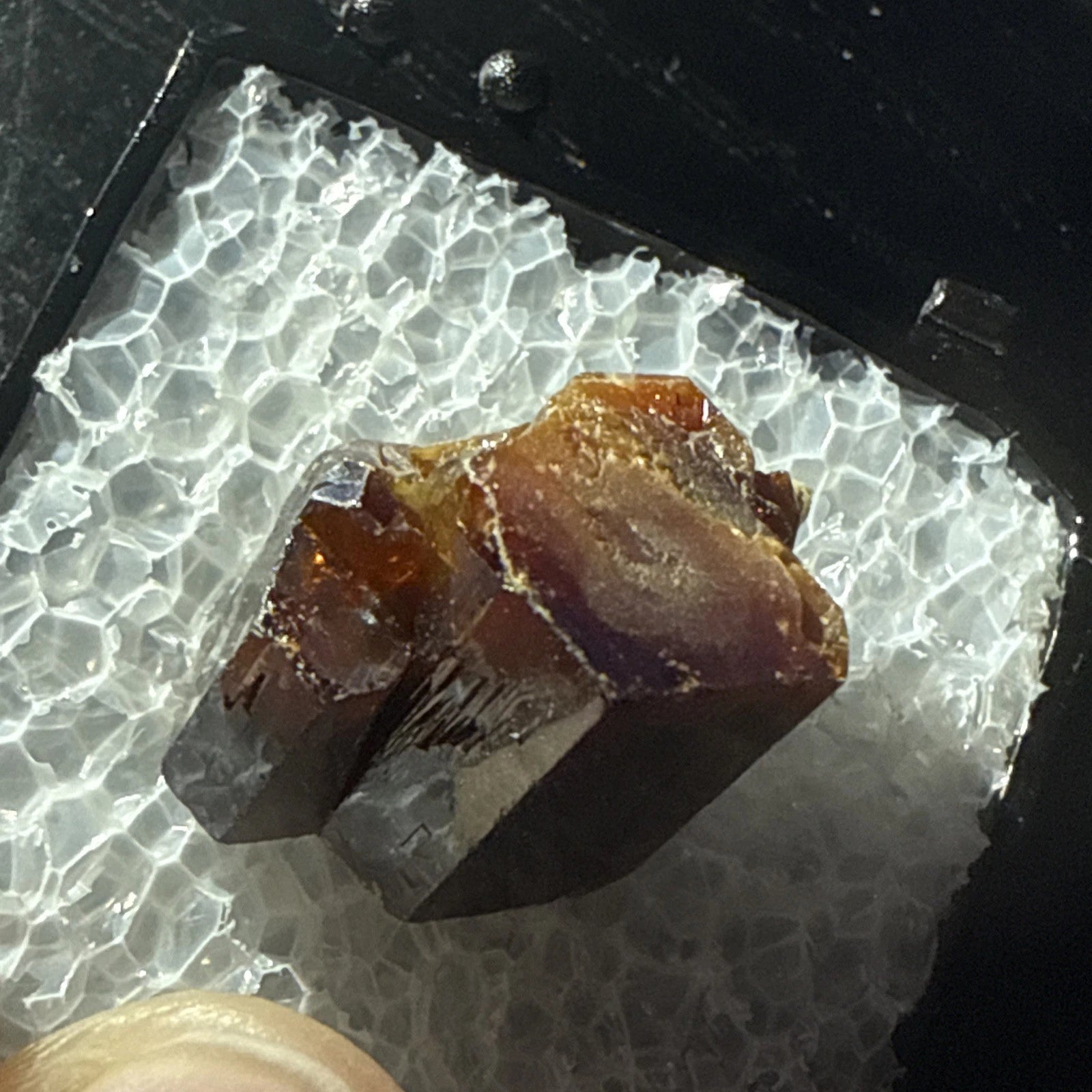 #7 Lustrous Vanadinite Crystals - Mibladen District, Midelt Province, Morocco