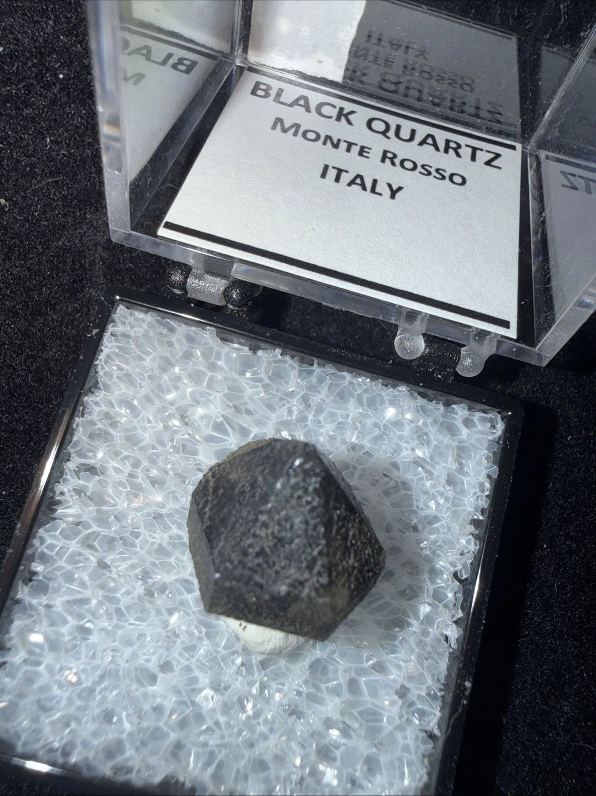 Black Quartz Monte Rosso Italy