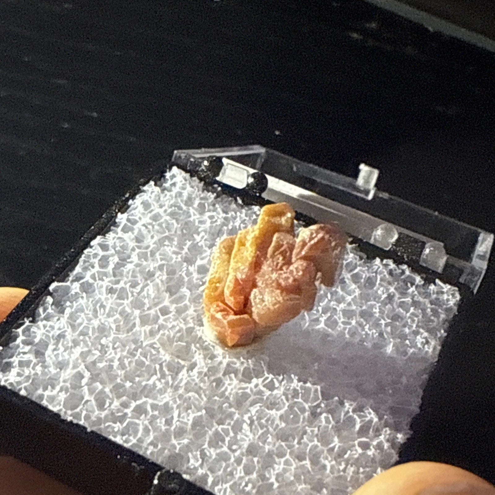 #15 Lustrous Vanadinite Crystals - Mibladen District, Midelt Province, Morocco