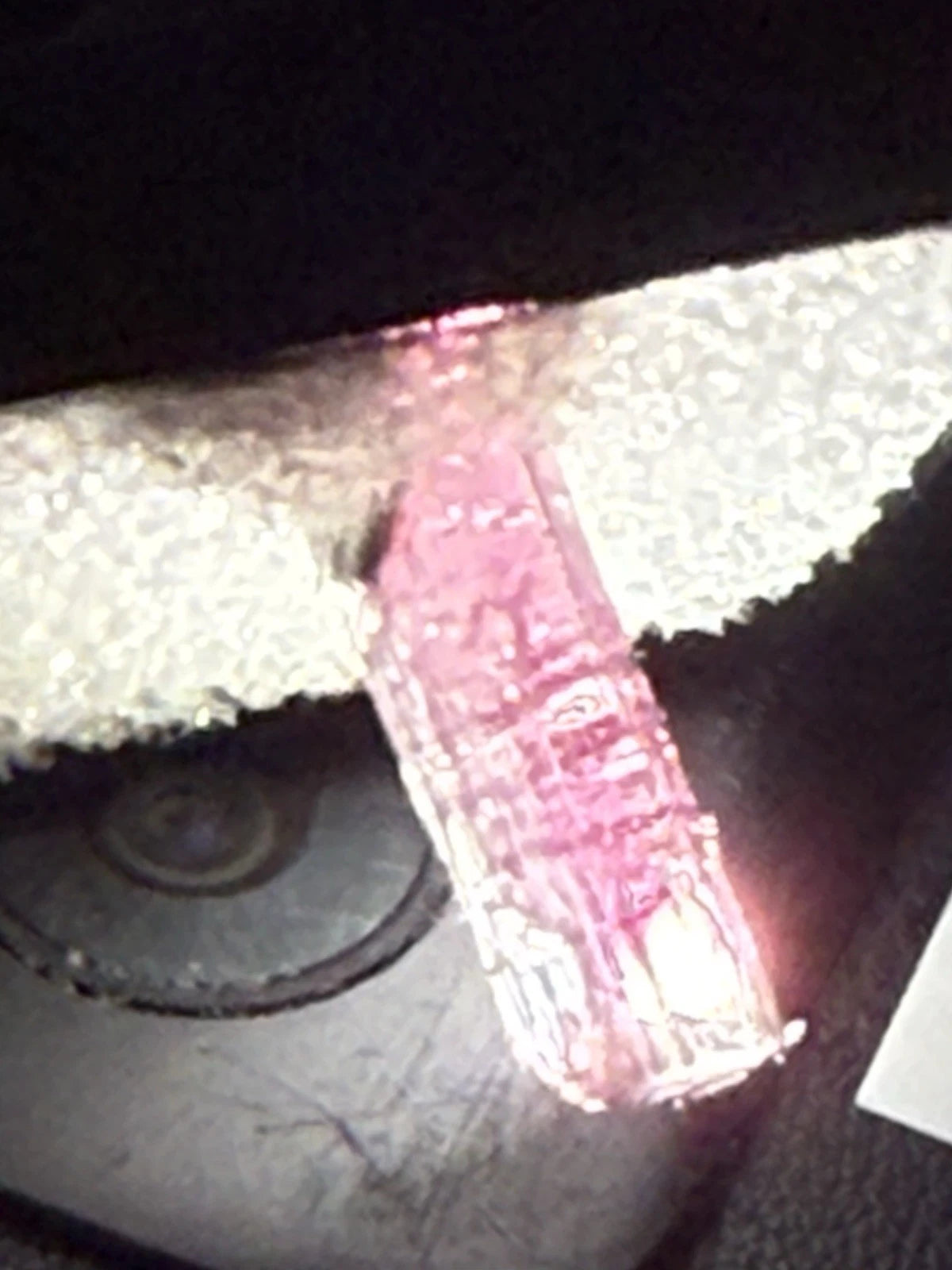 Blue Cap Labarra Pink Tourmaline