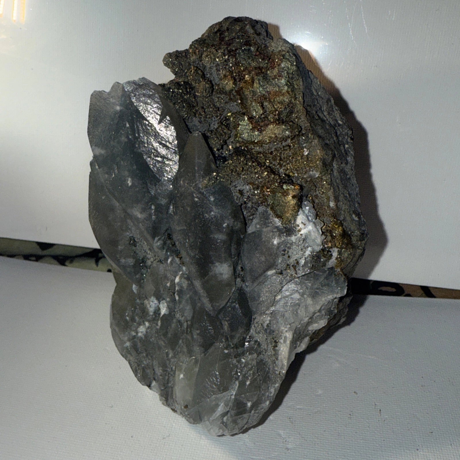 Calcite "Dragon Scale" w/Chalcopyrite - Sweetwater Mine, Reynolds Co., Missouri