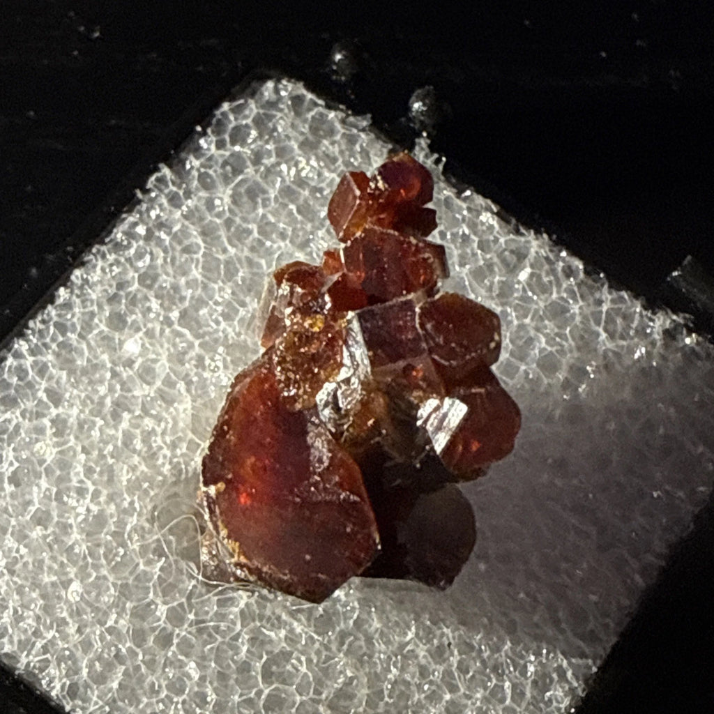 #11 Lustrous Vanadinite Crystals - Mibladen District, Midelt Province, Morocco