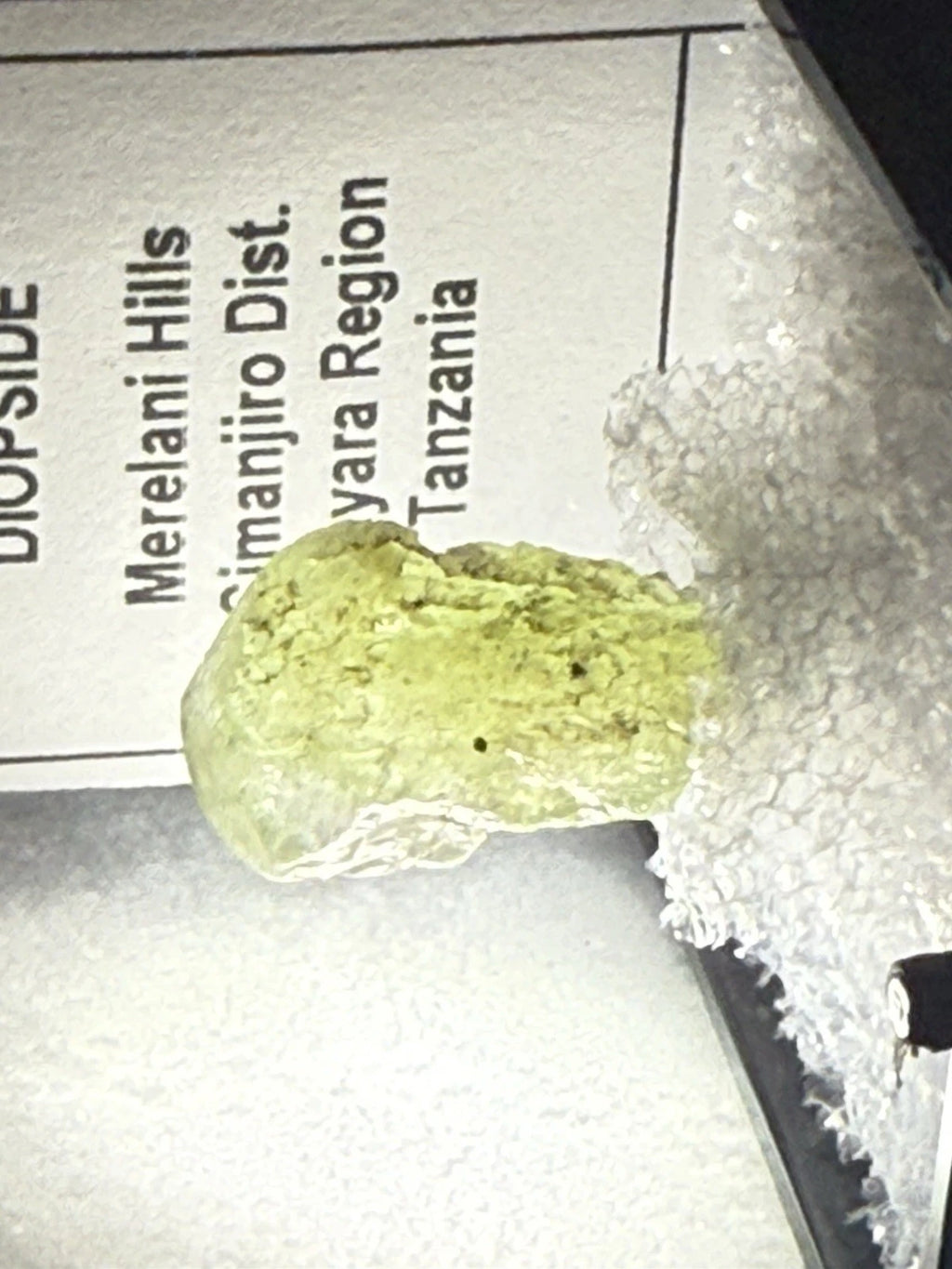 Tanzanian Diopside
