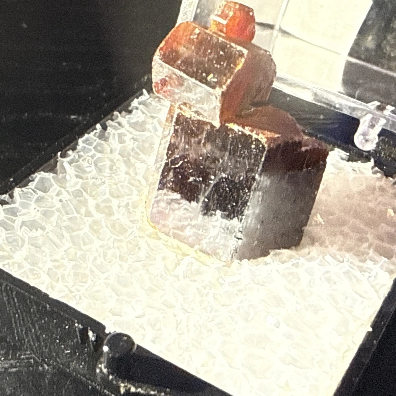 #10 Lustrous Vanadinite Crystals - Mibladen District, Midelt Province, Morocco