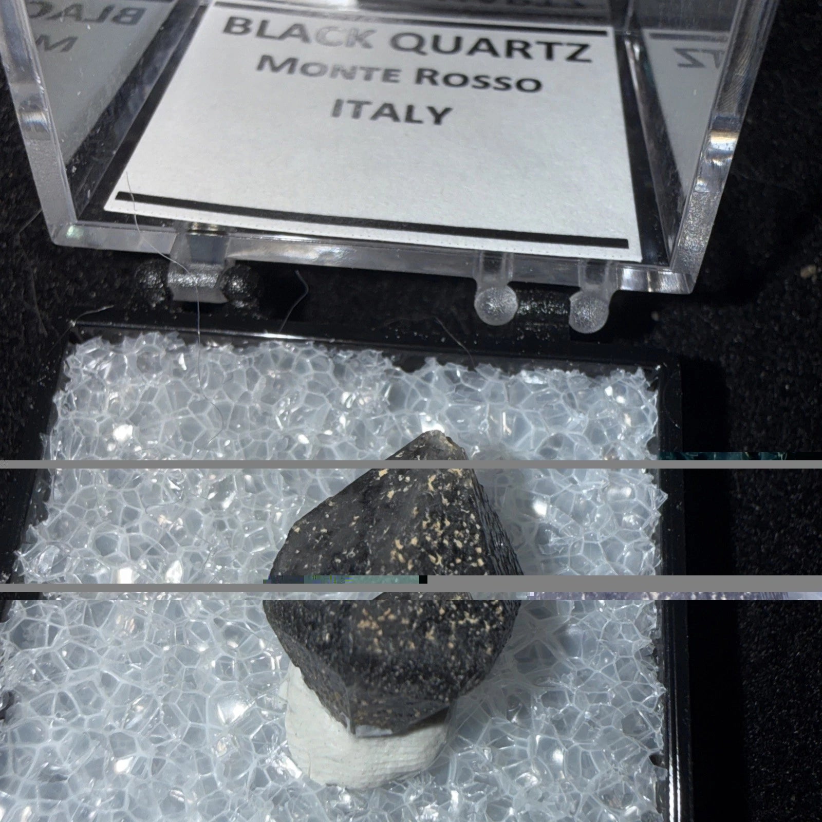 Black Quartz Monte Rosso Italy