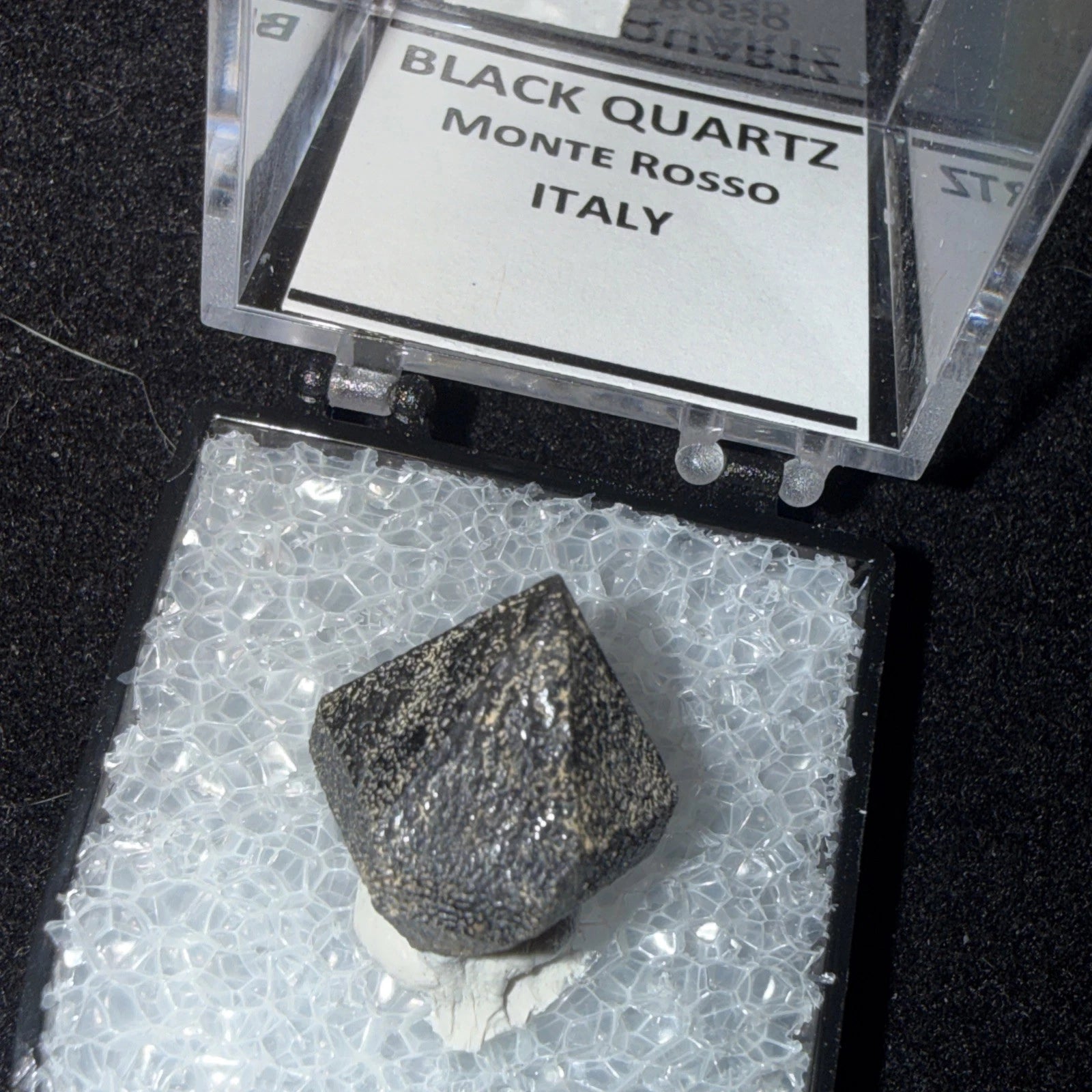 Black Quartz Monte Rosso Italy