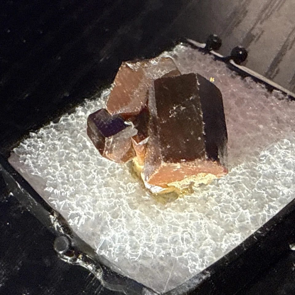 #8 Lustrous Vanadinite Crystals - Mibladen District, Midelt Province, Morocco