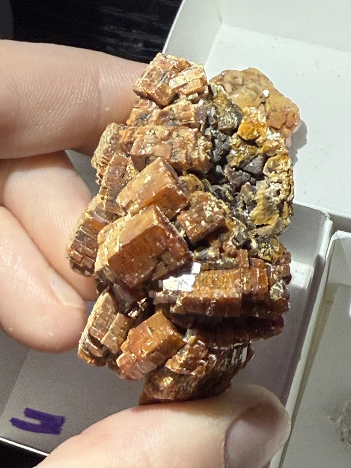 5 Piece Vanadinite Lot From Morocco