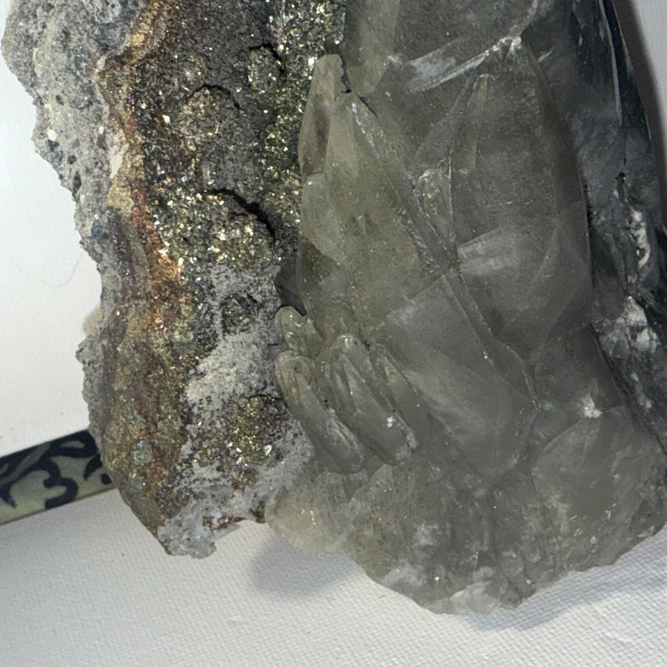 Calcite "Dragon Scale" w/Chalcopyrite - Sweetwater Mine, Reynolds Co., Missouri