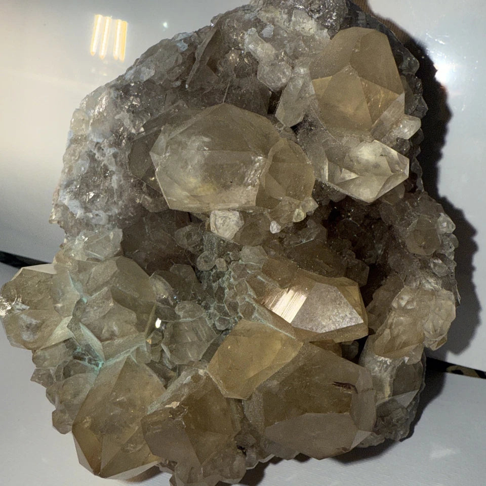 Raw Citrine Crystal Cluster, Natural Citrine from Congo