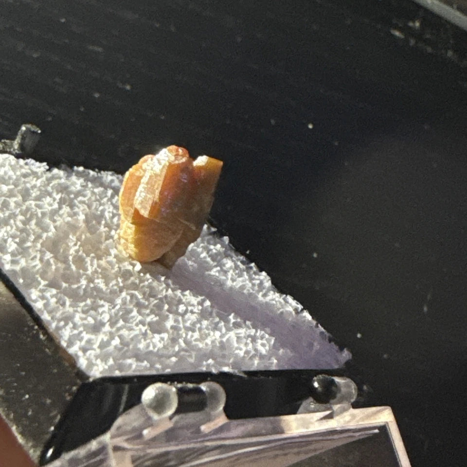 #15 Lustrous Vanadinite Crystals - Mibladen District, Midelt Province, Morocco
