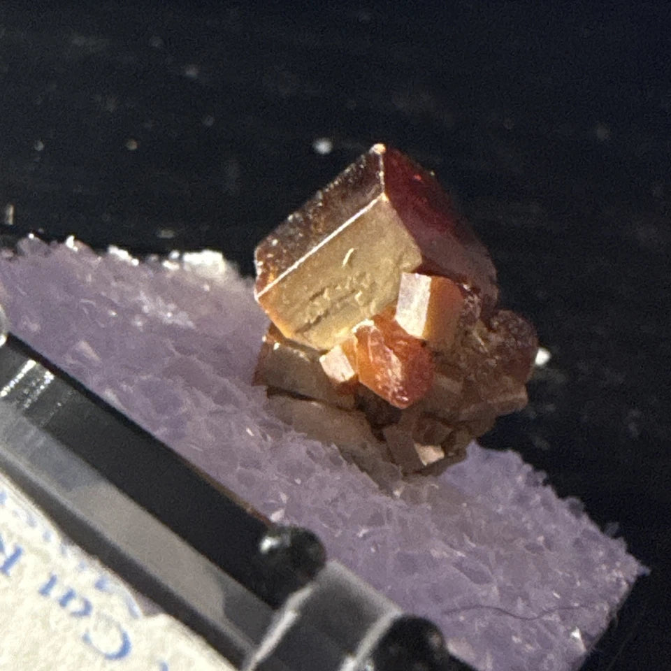 #2 Lustrous Vanadinite Crystals - Mibladen District, Midelt Province, Morocco