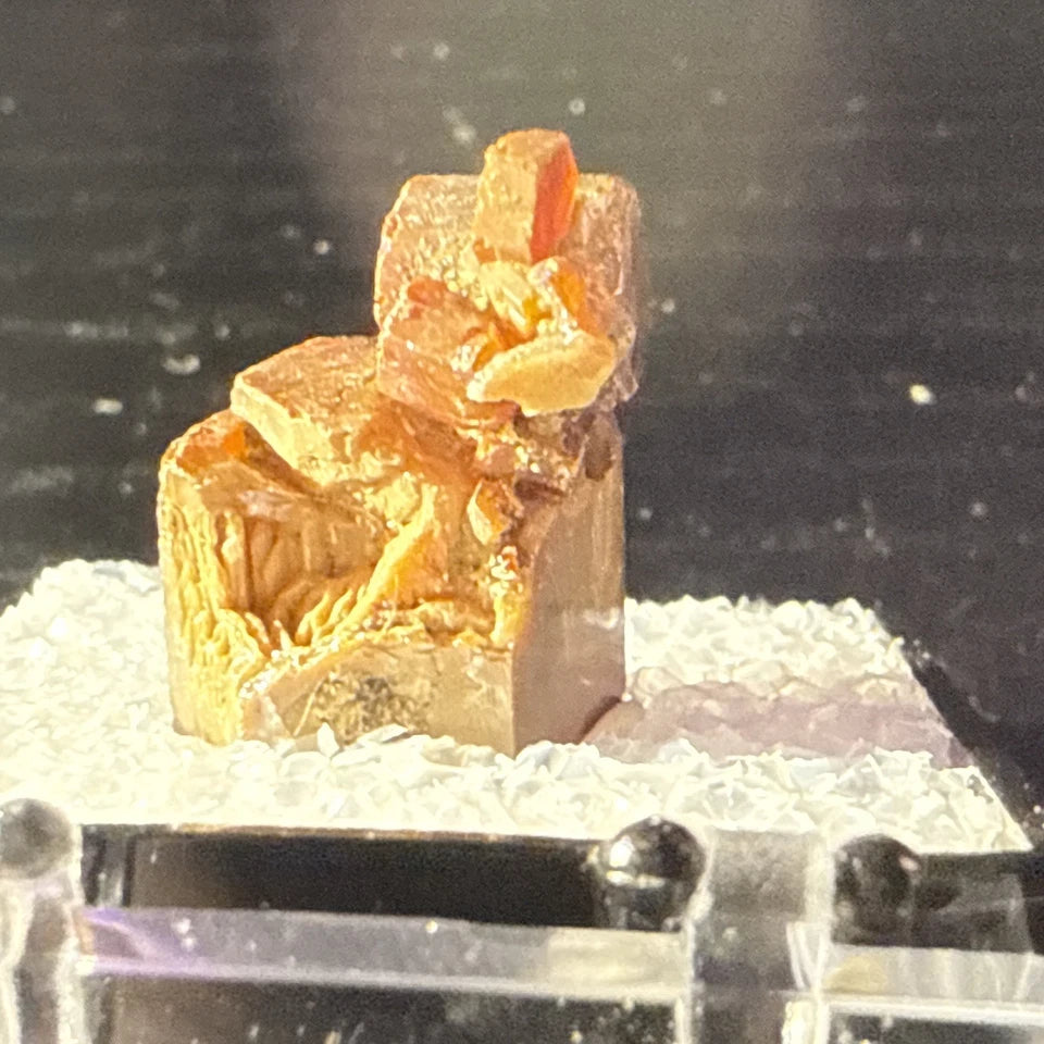 #10 Lustrous Vanadinite Crystals - Mibladen District, Midelt Province, Morocco