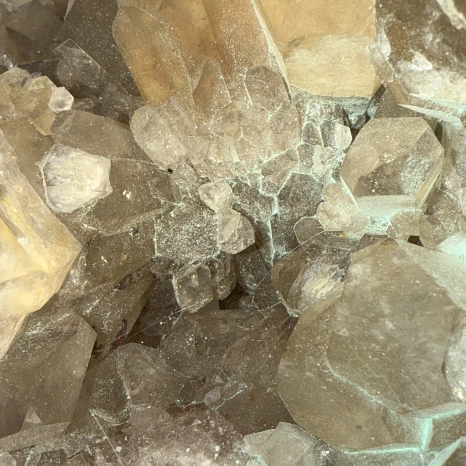 Raw Citrine Crystal Cluster, Natural Citrine from Congo