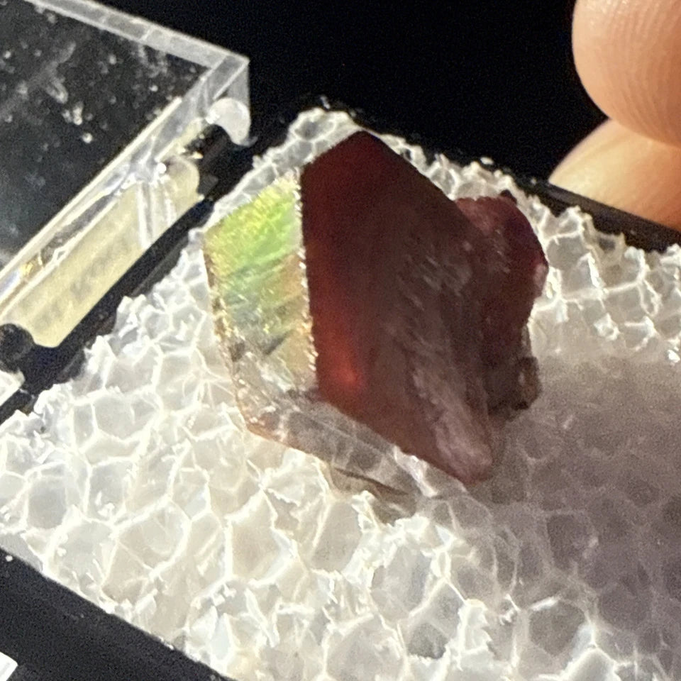 #1 Lustrous Vanadinite Crystals - Mibladen District, Midelt Province, Morocco