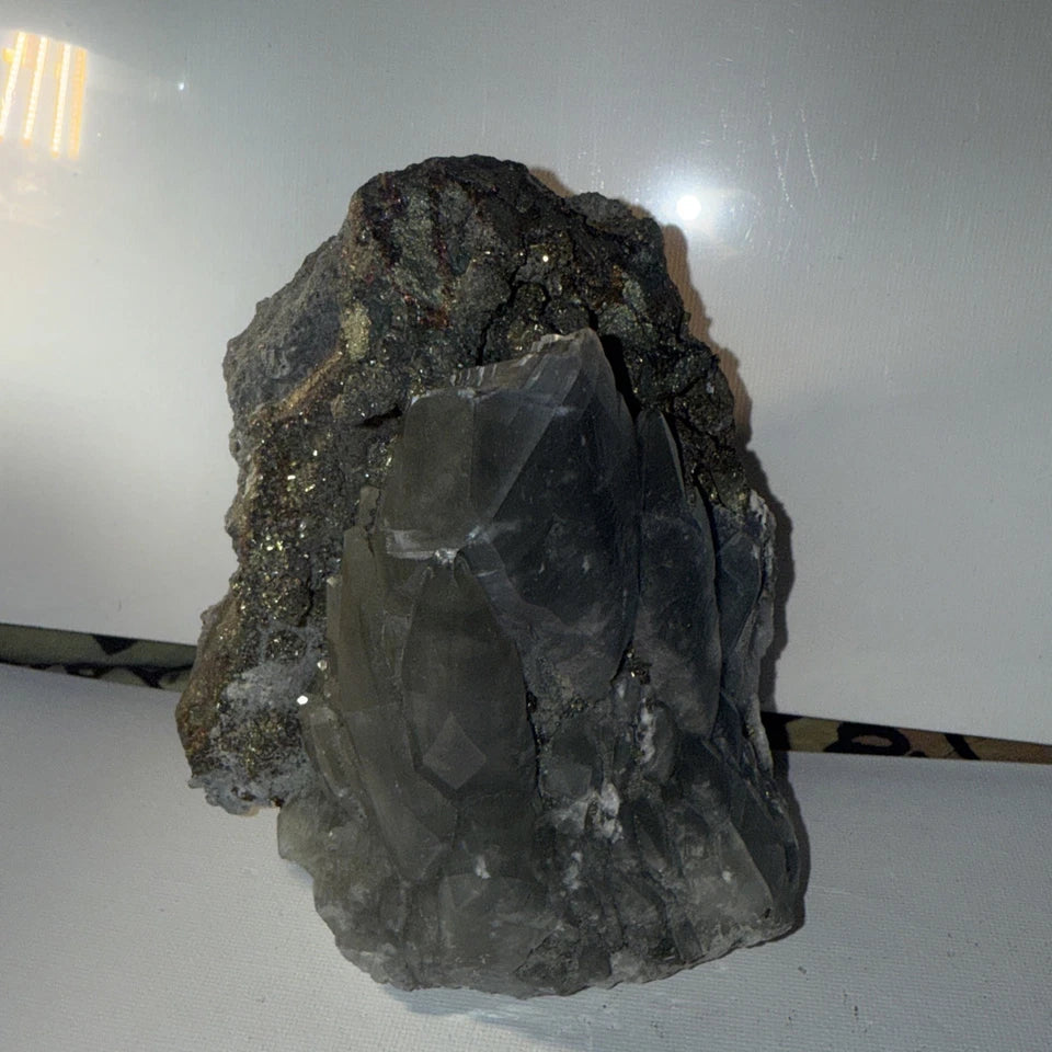 Calcite "Dragon Scale" w/Chalcopyrite - Sweetwater Mine, Reynolds Co., Missouri