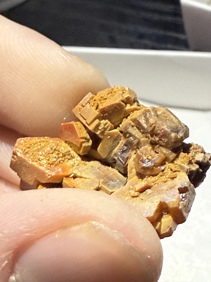 6 Piece Vanadinite Lot From Morocco