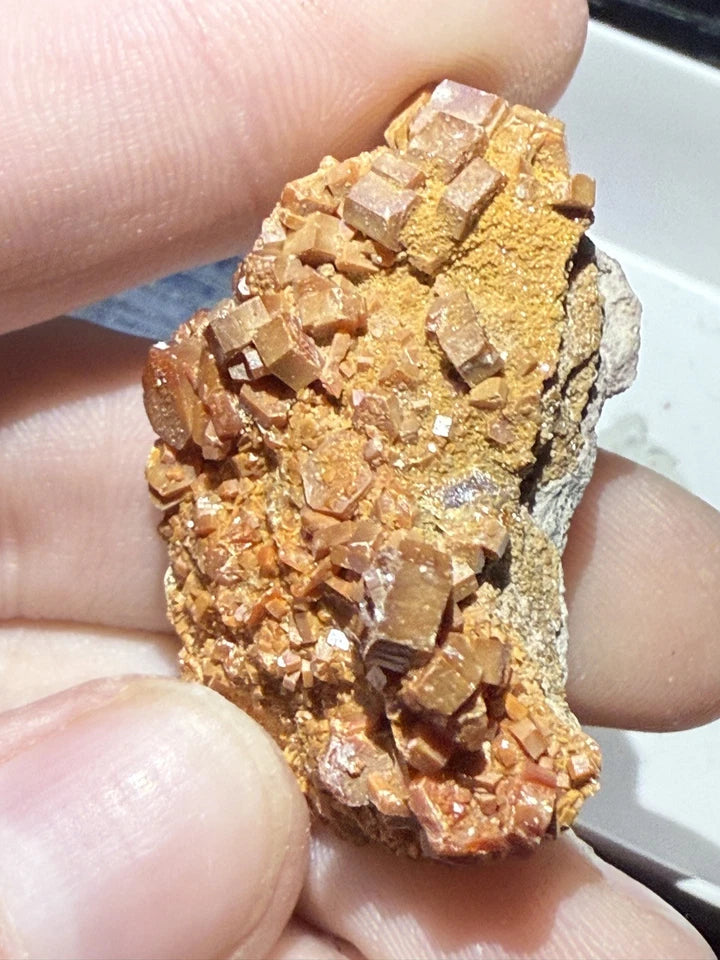 5 Piece Vanadinite Lot From Morocco