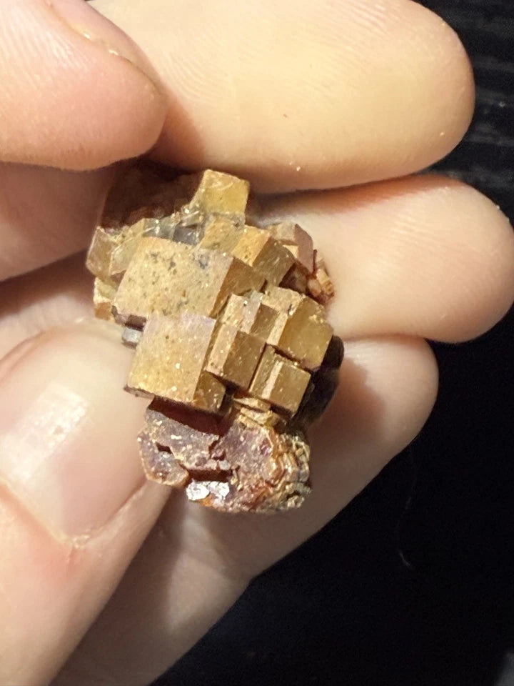 6 Piece Vanadinite Lot From Morocco
