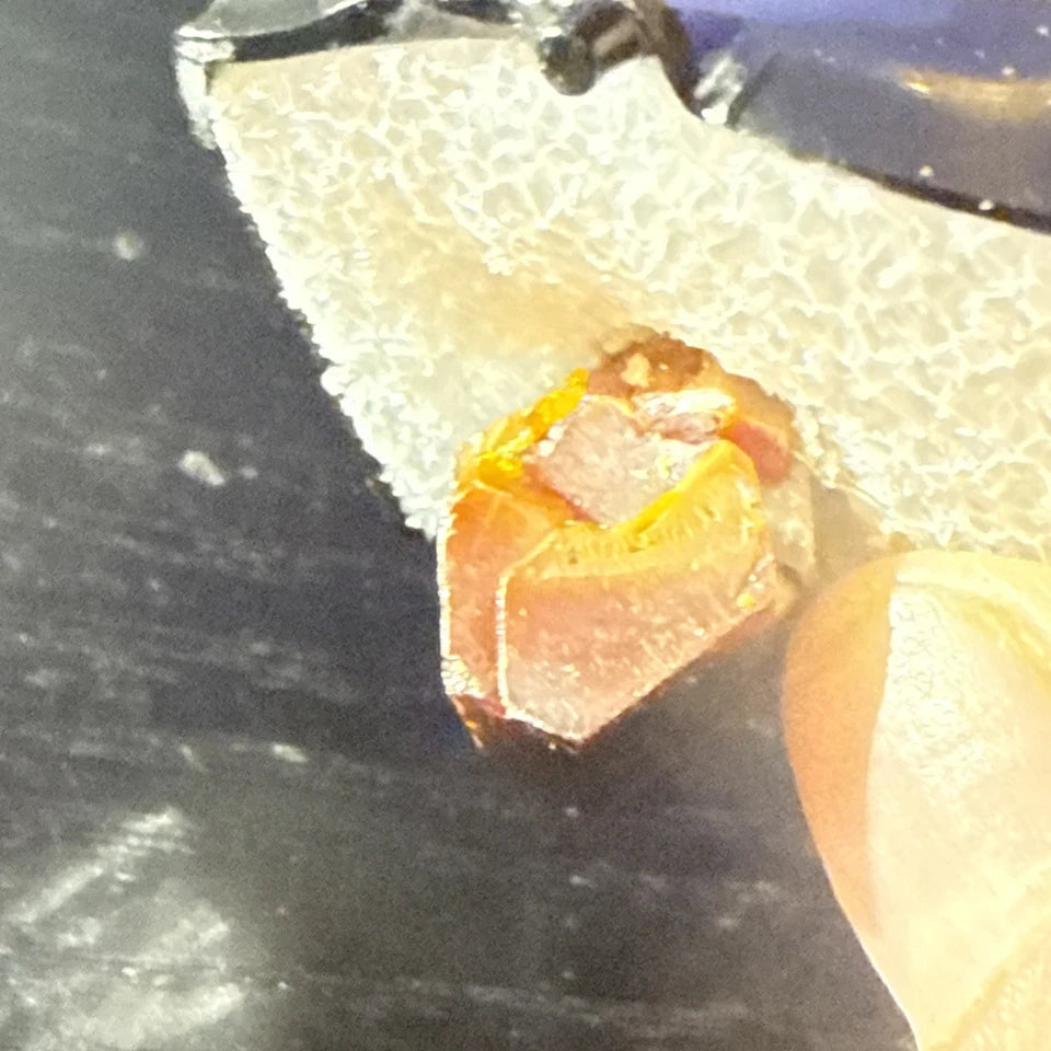 #6 Lustrous Vanadinite Crystals - Mibladen District, Midelt Province, Morocco