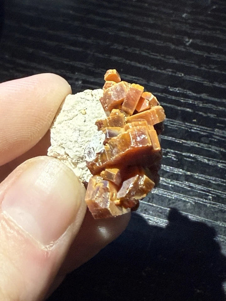 5 Piece Vanadinite Lot From Morocco