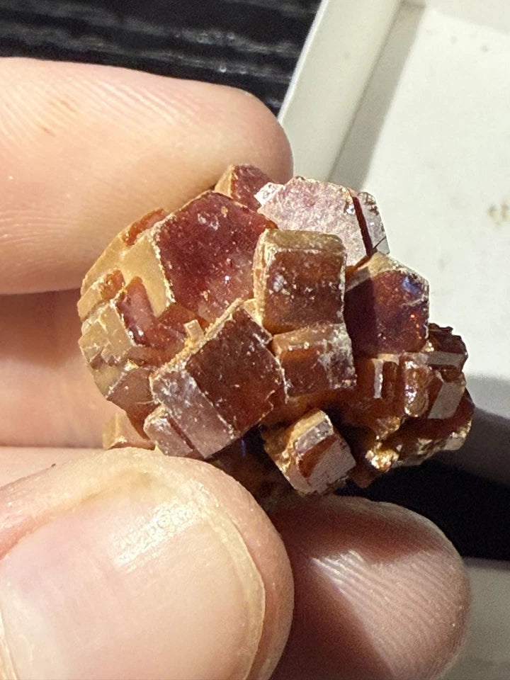 6 Piece Vanadinite Lot From Morocco