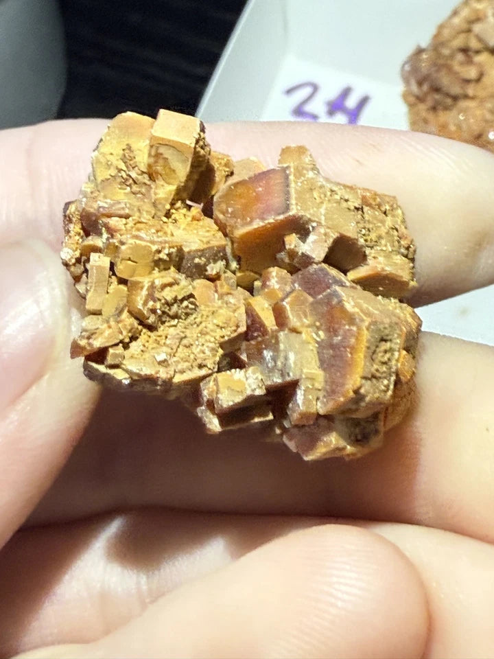 5 Piece Vanadinite Lot From Morocco