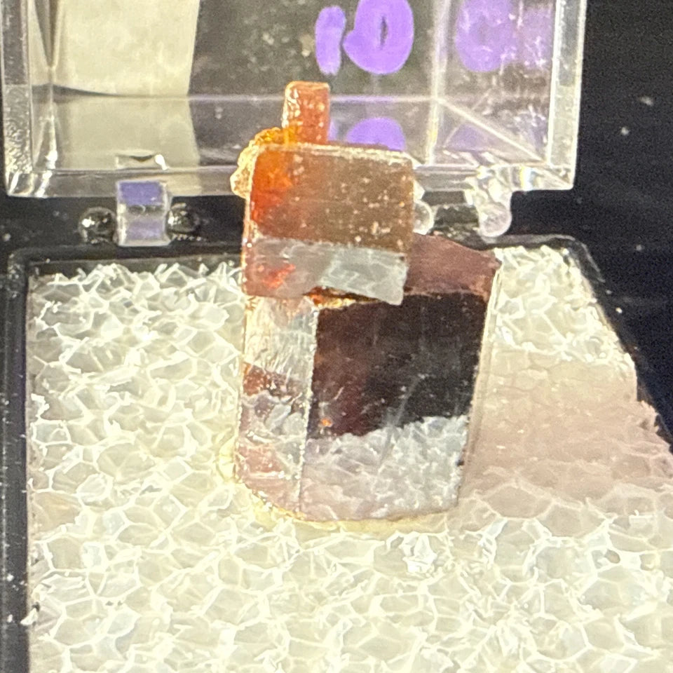 #10 Lustrous Vanadinite Crystals - Mibladen District, Midelt Province, Morocco