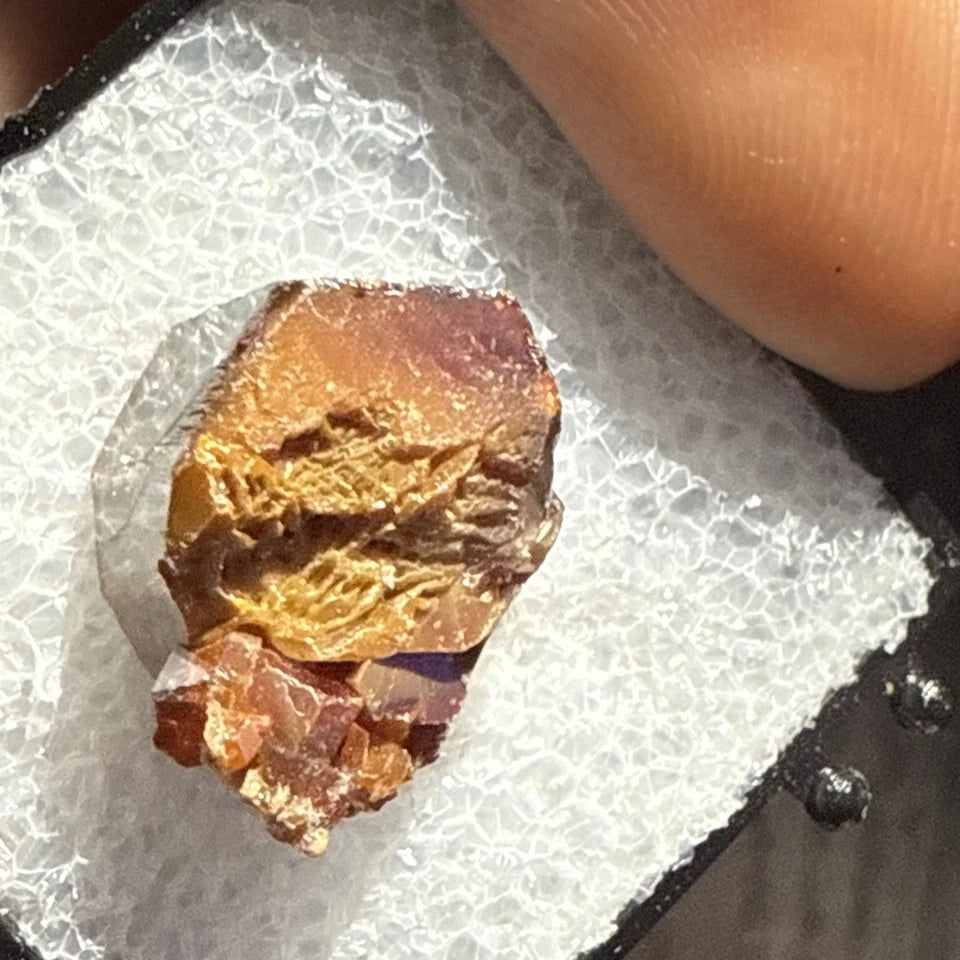 #12 Lustrous Vanadinite Crystals - Mibladen District, Midelt Province, Morocco