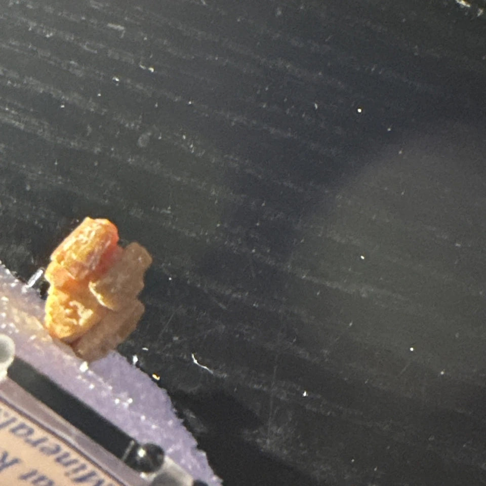 #15 Lustrous Vanadinite Crystals - Mibladen District, Midelt Province, Morocco