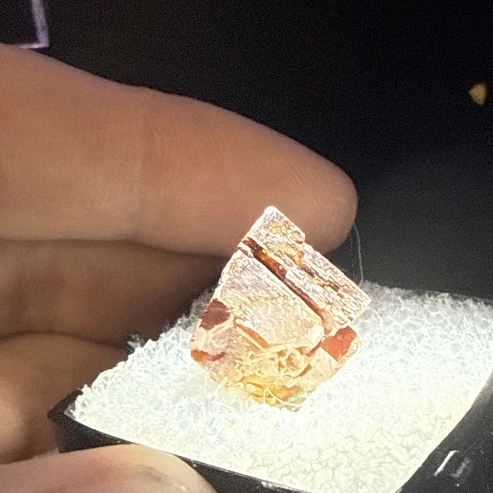 #5 Lustrous Vanadinite Crystals - Mibladen District, Midelt Province, Morocco