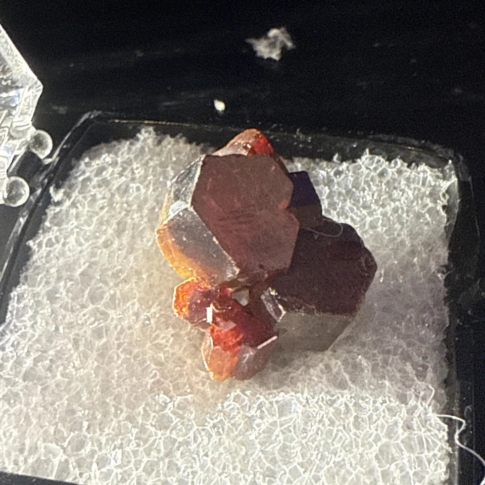 #3 Lustrous Vanadinite Crystals - Mibladen District, Midelt Province, Morocco