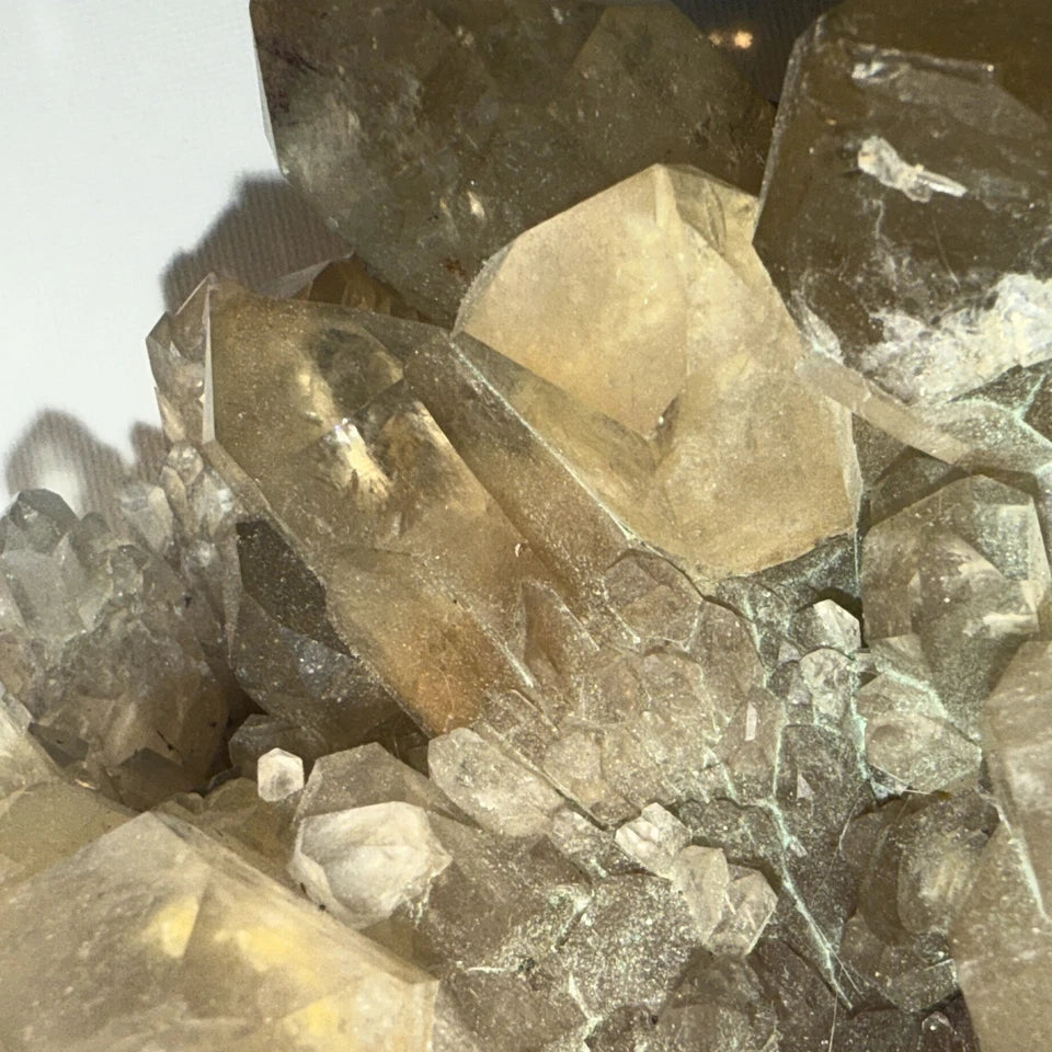 Raw Citrine Crystal Cluster, Natural Citrine from Congo