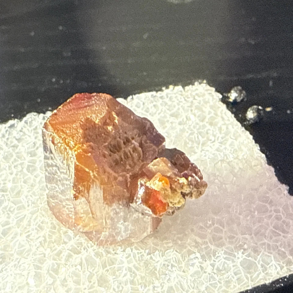 #12 Lustrous Vanadinite Crystals - Mibladen District, Midelt Province, Morocco